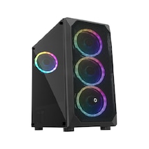 Frisby FC-9315G 600 W 80+ Bronz PSU 4 RGB Fanlı Bilgisayar Kasası