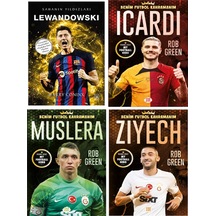Benim Futbol Kahramanım İcardi - Muslera - Ziyech Lewandowski Poster Sticker Futbolcu Kartı Hediyeli