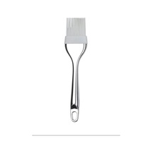 Silikon Metalik Saplı Yumurta Fırçası Royaleks-oky-095-4 Ahşap - Şeffaf