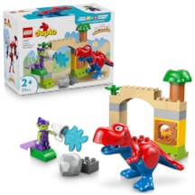 LEGO® DUPLO®│Marvel Dinozor Spidey-Rex, Yeşil Goblin’e Karşı 10463 -2 Yaş ve Üzeri Çocuklar için Yaratıcı Oyuncak Yapım Seti (25P)