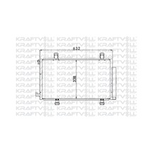 Klıma Radyatoru Fıat Sedıcı 1.6 16v 06 Suzukı Sx4 06 Kraftvoll 08060095