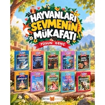 Hayvanları Sevmenin Mükafatı Serisi 10 Kitap Takım