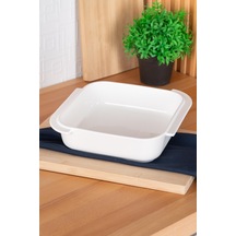 Bianco Perla Kare Fırın Kabı - 24 Cm