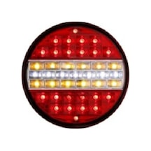 Ahmet Otomotiv Led Hamburger Stop Lambası Sarı - Kırmızı - Beyaz 4 Fonksiyonlu 24v 201309-gv 24v