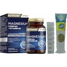 Nutraxin Magnesium Complex Vitamin B6 60 Tablet + Galeno pharma Tablet kutusu