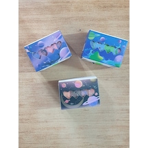 12'li Uzay Cosmos Desenli Bant