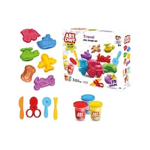 03998 Art Craft Seyahat Araçları Hamur Set 168 Gr -fentoys