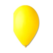 Gemar Sarı Renkli Balon 26cm - 20 Adet Sarı