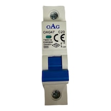 Oag Otomatik Sigorta 1x20 A 3Ka