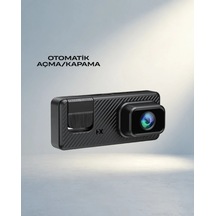 Yüksek Güvenlikli 3 Kanallı Araç Dvr - Ön İç Arka Kamera