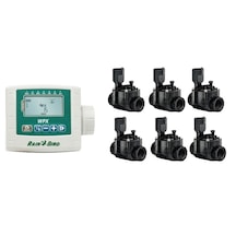 RAINBIRD WPX-6 KONTROL ÜNİTESİ VE SELENOİD VANA SETİ (6 İSTASYON)