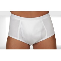 Caretex Hafif Emici Brief Erkek Külot XS Beyaz