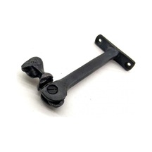Antika Tarz Dekoratif Pirinç Kafalı Panjur Stoperi - 105x55 Mm, Oksit Çok Renkli