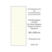Postür Analiz Cetveli Sarı