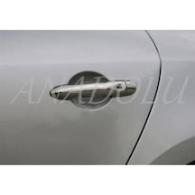 Renault Scenic 3 -- 1 Sensör Delikli Krom Kapı Kolu 4 Kapı 2010