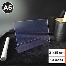 10 Adet Pvc Etiketlik Menülük Broşürlük 10x15 Cm Halı Mobilya Ürün