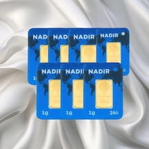 Leva Gold 1 Gr 24 Ayar Nadir Gram Altın 7 Adet