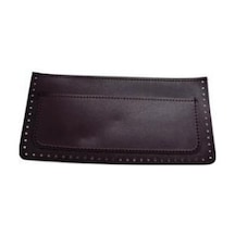 Angel Çanta Aksesuar 22x11 Cm Koyu Kahve Renk Suni Deri Cep