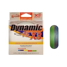 Captain Dynamic Pe 8 Örgü İpi Misina 150mt Multi Color 0,22mm - Standart