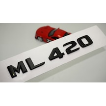 ML 420 Bagaj Parlak Siyah ABS 3M 3D Yazı Logo