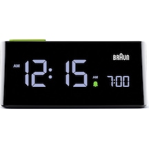 Braun Bc16beu Siyah Va Lcd Ekran Dijital Alarmlı Masa Saati Brn.bc16beu
