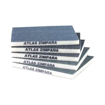 Atlas Sünger Zımpara 98mmx123mmx10mm - 46 Kum Yassı - 5 Adet