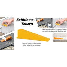Derz Seramik Granit Seviye Sabitleme Takozu 20 Mm 100 Adet