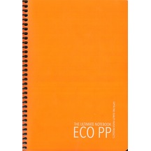 Gıpta Eko Pp Sp.pp Kapak Defter A5-60 Yp.kareli Fosforlu Turuncu