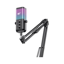 Havit Gamenote Gk65 Pro Rgb Oyuncu Ve Yayıncı Mikrofonu - 192khz/24bit Ses Kartlı & Akrobat Kollu Set