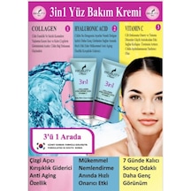 Beauty Kolajen Hyaluronic+C Vitamini  3 in 1 Krem 50 ML