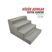 Xpermate 4 Basamaklı Evcil Hayvan Merdiveni 60 x 72 x 40 CM