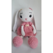 Amigurumi Pembe Tavşan Oyuncak