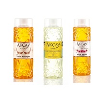 Akçay Limon + Misk-i Amber + Tütün Kolonyaları 3 x 400 ML