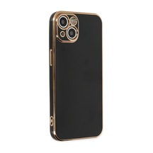 Apple iPhone Uyumlu  14 Kılıf Volet Silikon -  Siyah