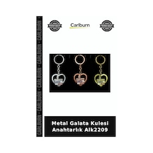 Özel Üretim Hediyelik Hatıra Aksesuar İstanbul Metal Galata Kulesi Anahtarlık Alk2209