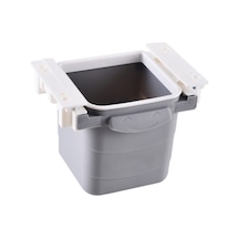 Buffer Mini Masa Çöp Kovası Plastik Tezgah Altı Geri Çekilebilir Yapışkanlı Görünmez Bö Renkli