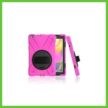 Bezos Samsung Galaxy Uyumlu T290 Tab A 8 Kılıf Amazing Tablet Kapak - Pembe Dmc