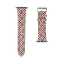 Watch 42mm Karo Motif Kordon - Pembe Diğer