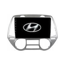 Hyundai İ20 - Araç Multimedya Ekran - 6gb 128gb - Yuvarlak Dijital - Silver - 2008 - 2012 - 9 Inch - Upg - Myway