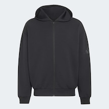 Adidas Ku8006 M Sl Fz Hd Erkek Eşofman Üstü Siyah