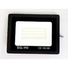 Led Projektör Amber Renk 50 Watt Projektör Su Geçirmez Işık Rengi Amber 50w Amber