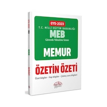 2023 Milli Eğitim Bakanlığı Gys Memur Özetin Özeti Editör Yayınev