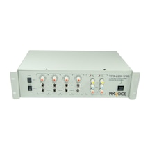 Provoice Vpx-2200 Usb 2X200 Watt 4 Kanallı Mikser Anfi