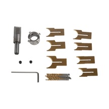 16 Adet Karbür Bıçak Freze Kesici Alet Boncuk Matkap Ucu Seti 14-25mm