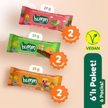 Organik Vegan Çilek Kayısı Ve Mango Yulaf Bar Atıştırmalık Paketi - 6 Adet 3 Çeşit 160 G