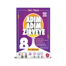 Newton Yayınları 8. Sınıf Lgs Fen Bilimleri Adım Adım Zirveye So