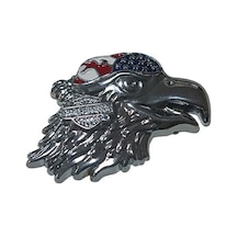 Harley Davidson Kartal Kafası Bagaj Logosu Krom