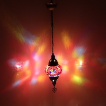 Dekoratif KARALP MOZAİK GECE LAMBASI TEKLİ