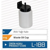 Gnc Süt Sağım Makinesi Atık Yağ  Kabı