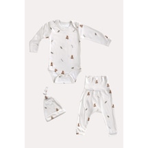 Mama Padre Asopardo Yenidoğan Mini Set - 3 Parça Renkli - 861046979 Renkli